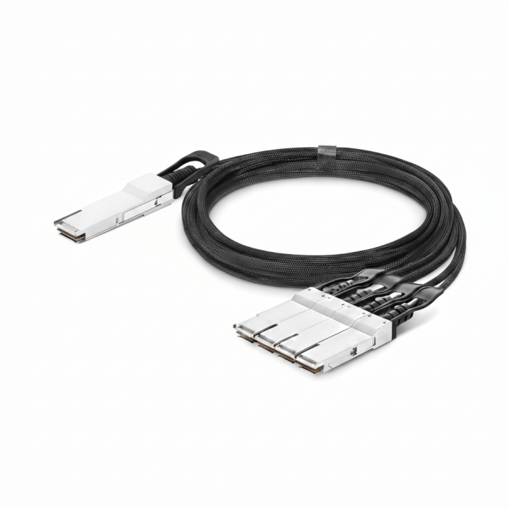 400G to 4×100G Breakout AEC Cable