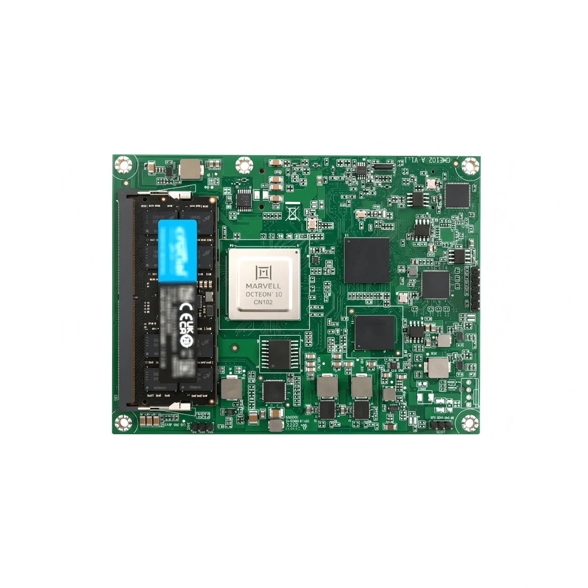 COM Express Type 7 Basic Size Module with Marvell® OCTEON® 10 CN102 Processor