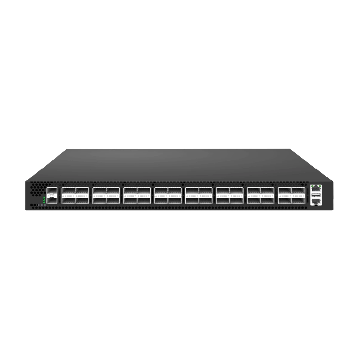 32 x 100Gb QSFP28 Data Center Switch, 3.2Tbps, Sub-500ns Latency