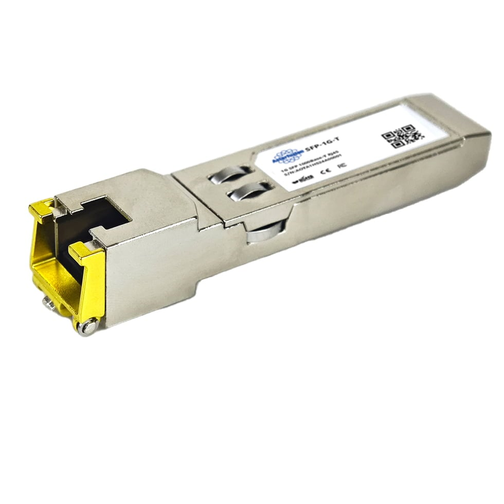 1000BASE-T SFP Copper RJ45 100m 