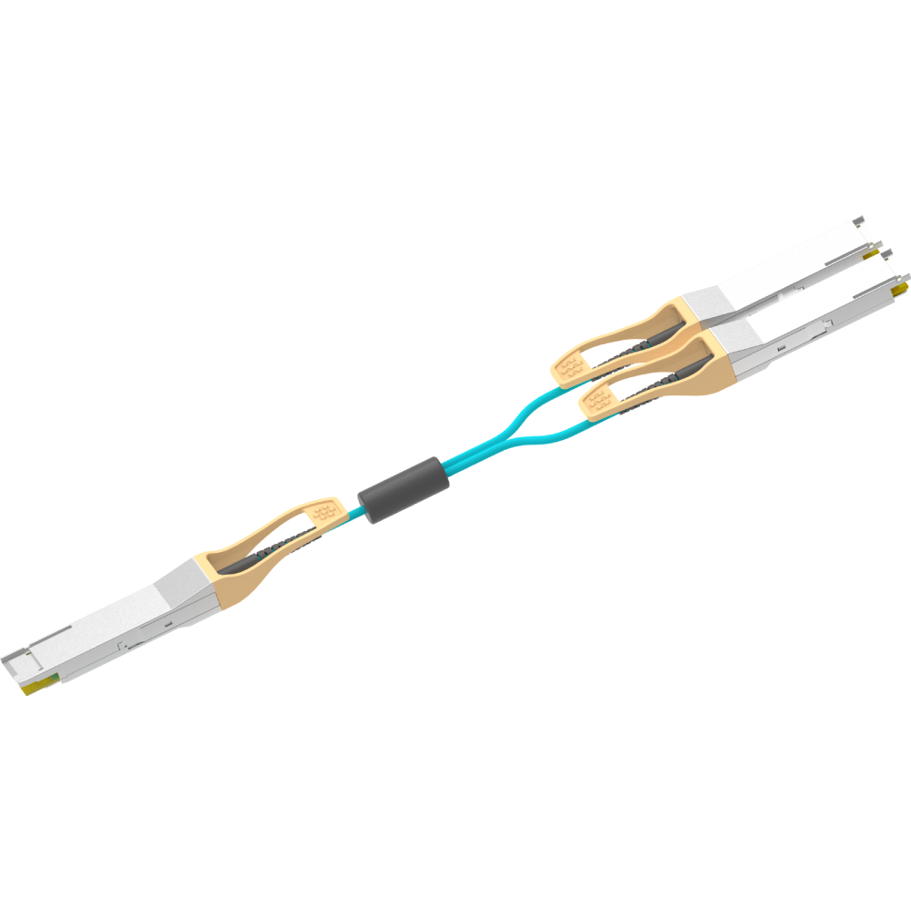 400G QSFP-DD to 2x200G QSFP56 Active Optical Cable