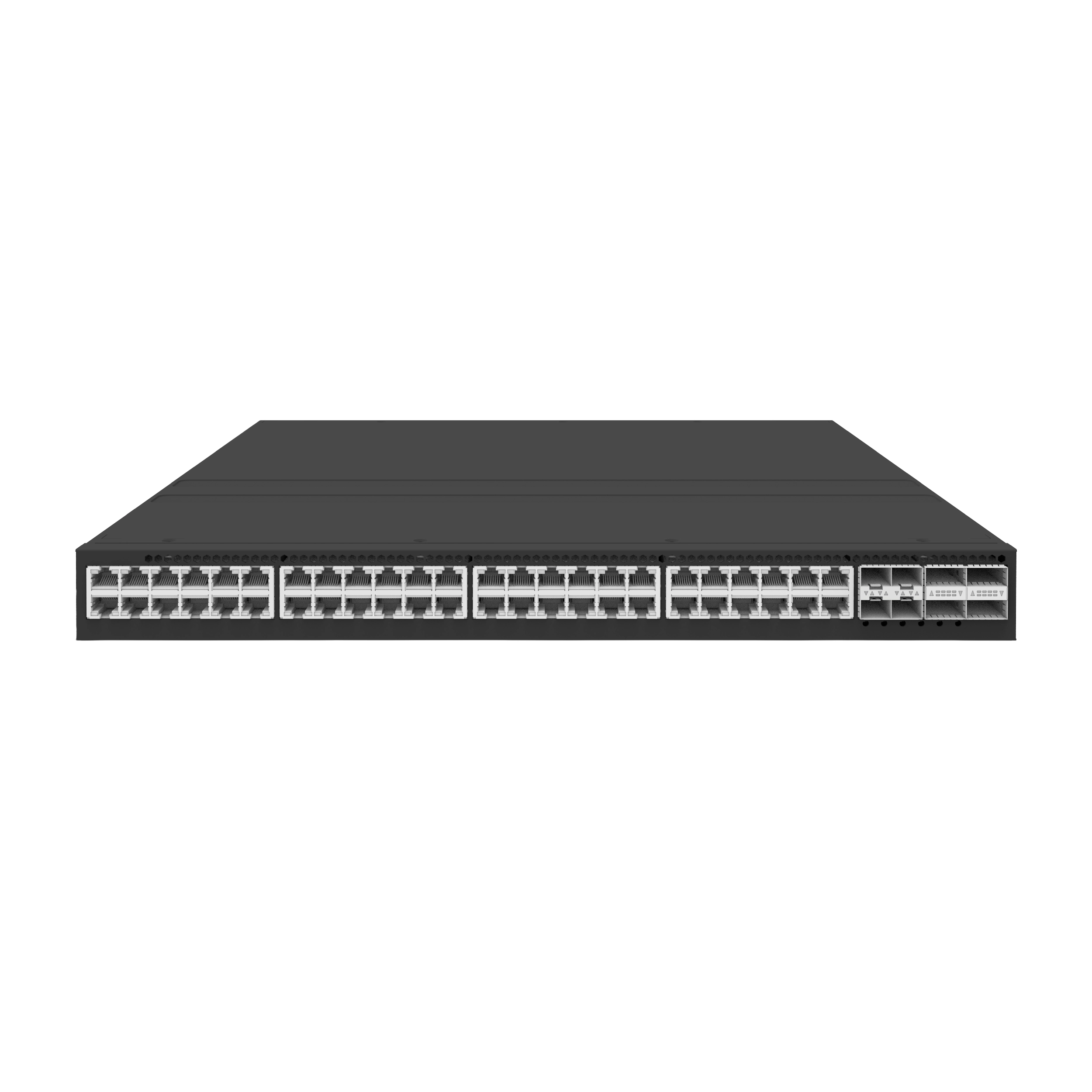 48 x 2.5Gb RJ45, 4 x 25Gb SFP28, 4 x 100Gb QSFP28, PoE++(@740W/1440W) Enterprise Access Switch
